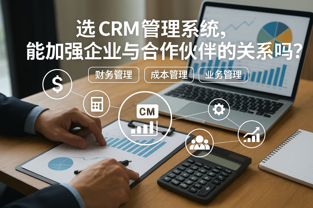 选 CRM 管理系统，能加强企业与合作伙伴的关系吗？